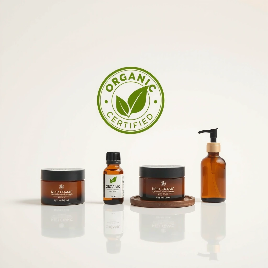 Organic certification badge